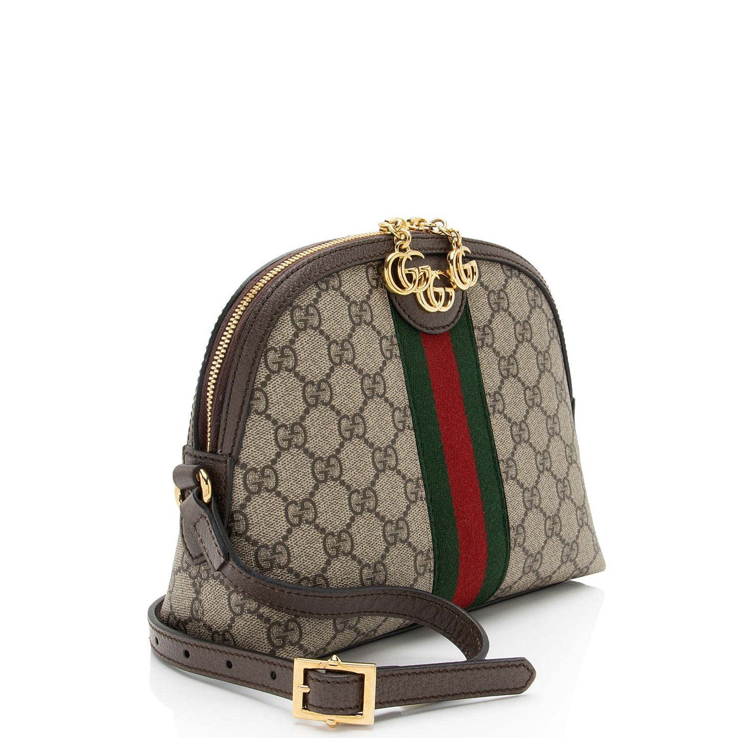 Gucci GG Supreme Ophidia Dome Small Shoulder Bag