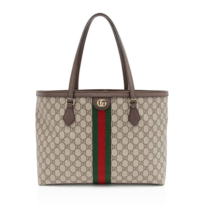 Gucci GG Supreme Ophidia Medium Shopping Tote (SHF-3NBNMn)