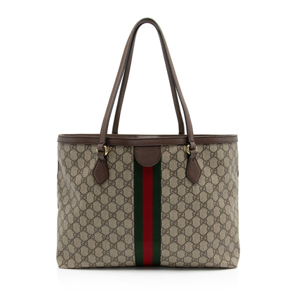 Gucci GG Supreme Ophidia Medium Shopping Tote (SHF-3ip67H)