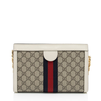 Gucci GG Supreme Ophidia Small Chain Shoulder Bag (SHF-mjx4Wm)