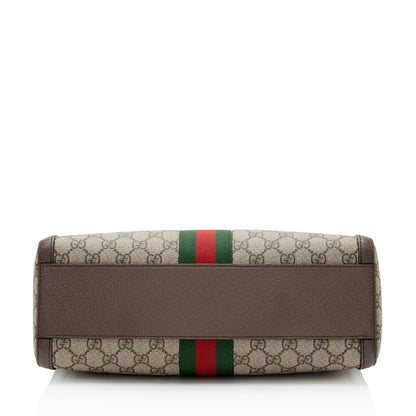 Gucci GG Supreme Ophidia Medium Boston Bag