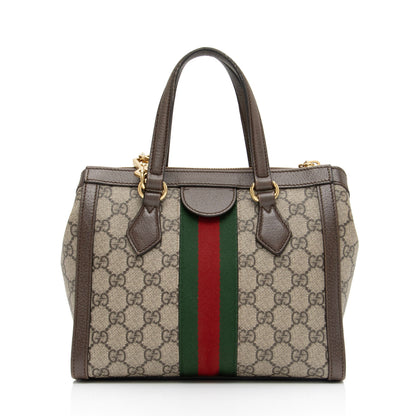 Gucci GG Supreme Ophidia Small Tote (SHF-E4DGh8)