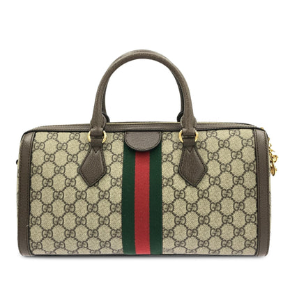 Gucci GG Supreme Ophidia Web Satchel (SHG-uMbpzY)