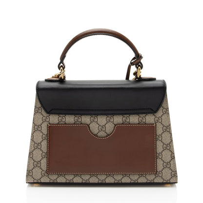 Gucci GG Supreme Padlock Small Top Handle