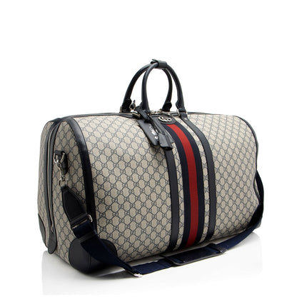 Gucci GG Supreme Savoy Maxi Duffle