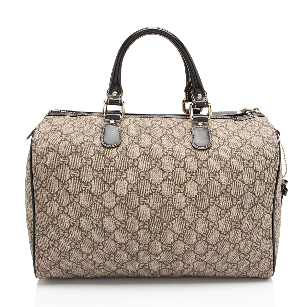 Gucci GG Supreme Tattoo Heart Medium Boston Bag (SHF-CqiJiV)