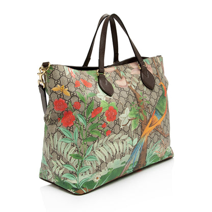 Gucci GG Supreme Tian Soft Tote (SHF-ZRvl7k)