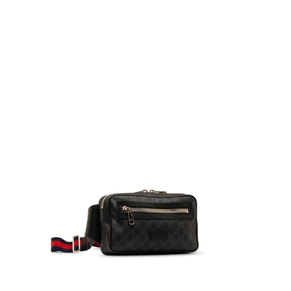 Gucci GG Supreme Web Belt Bag (SHG-fqt5v2)