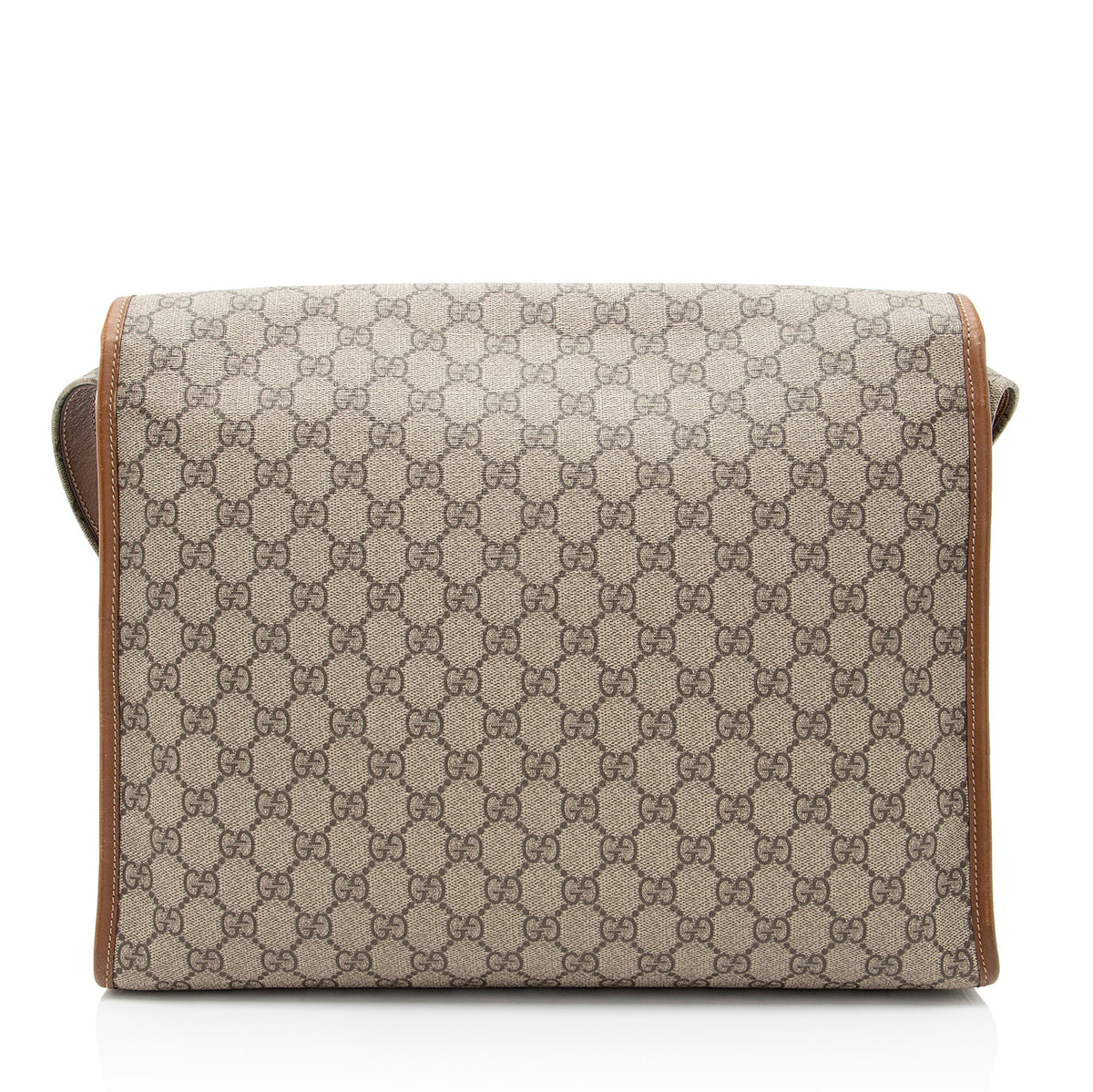 Gucci GG Supreme Web Flap Medium Messenger