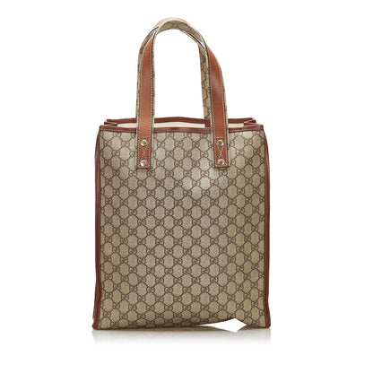 Gucci GG Supreme Web Loop  Tote