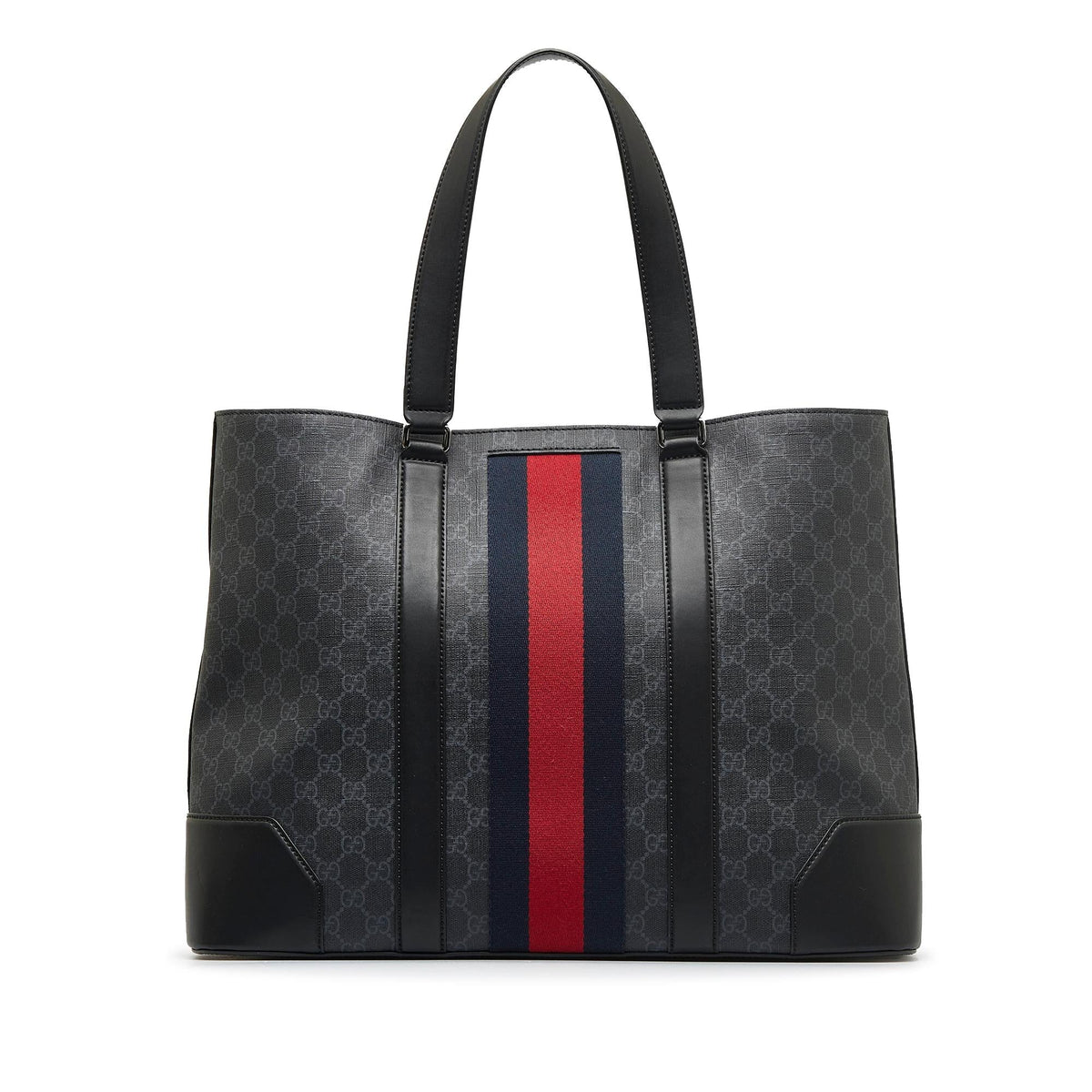 Gucci GG Supreme Web Open Tote (SHG-4XtANr)