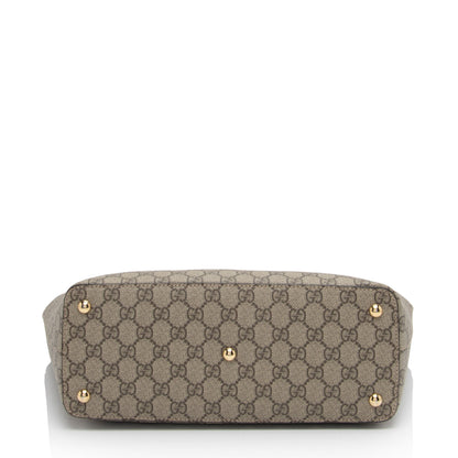 Gucci GG Supreme Zip Tote (SHF-4hpfA5)