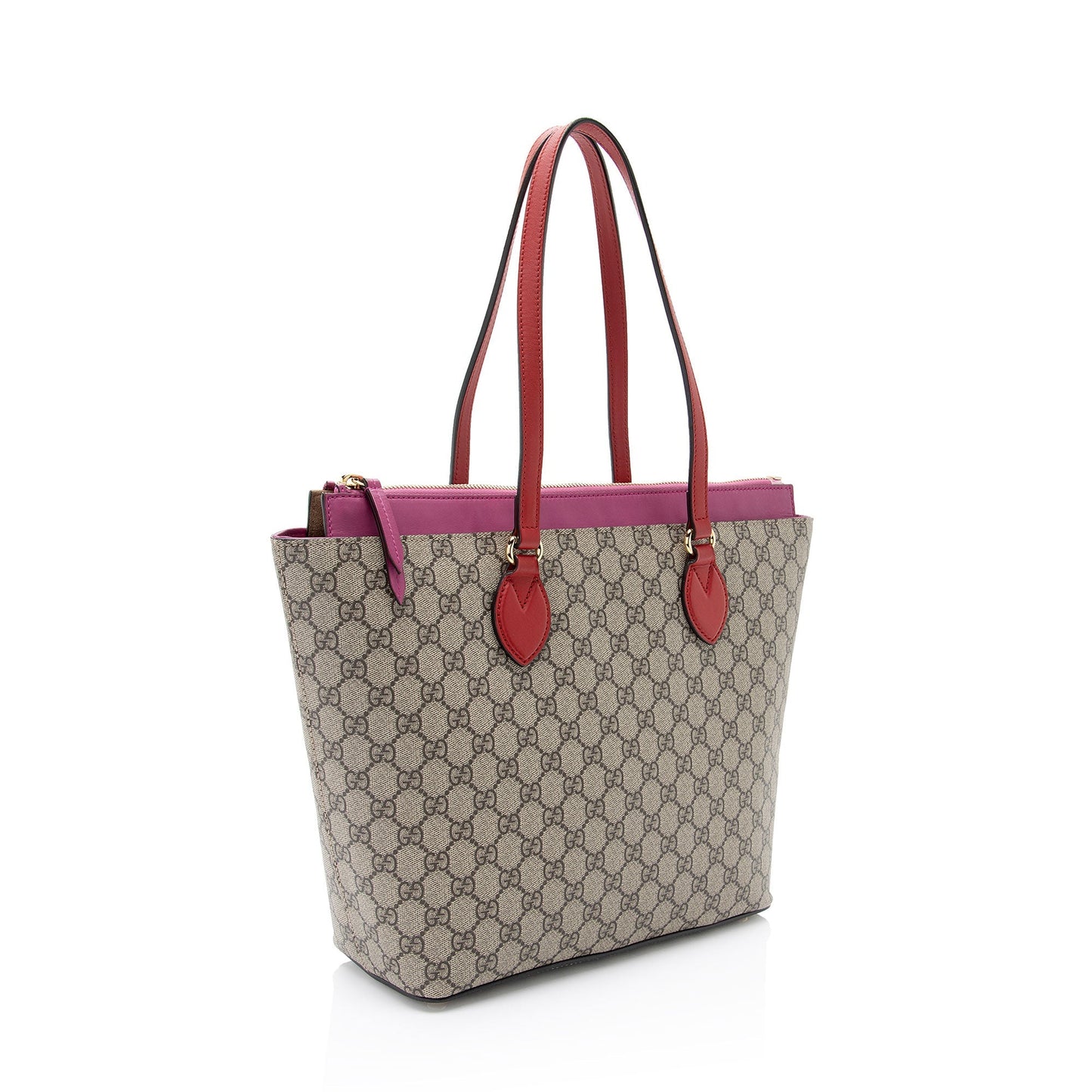 Gucci GG Supreme Zip Tote