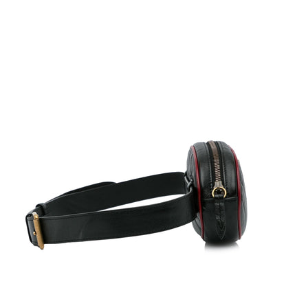Gucci GG Torchon Marmont Matelasse Belt Bag (SHG-eW1Rqd)
