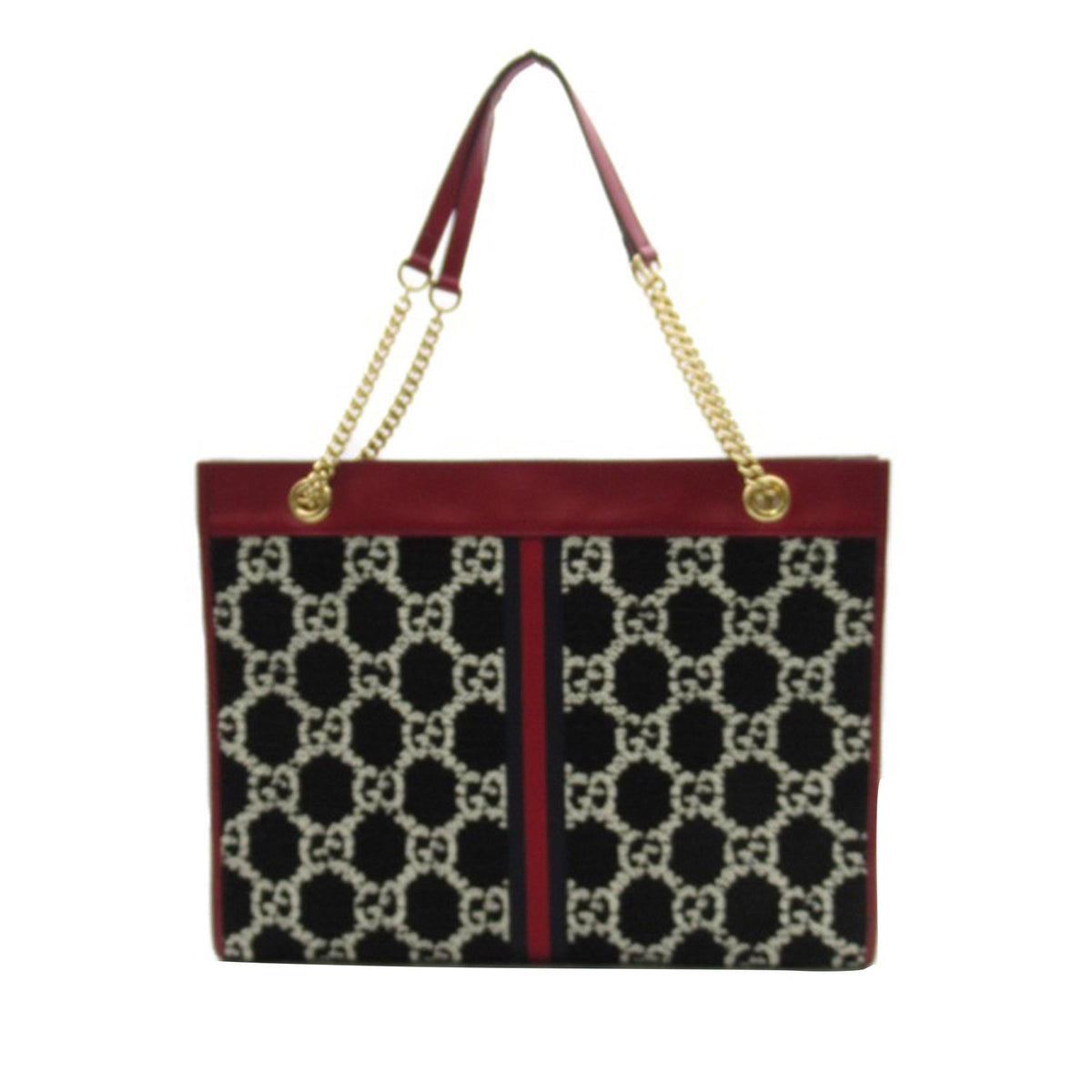 Gucci GG Tweed Rajah Web Tote (SHG-VUGhyI)