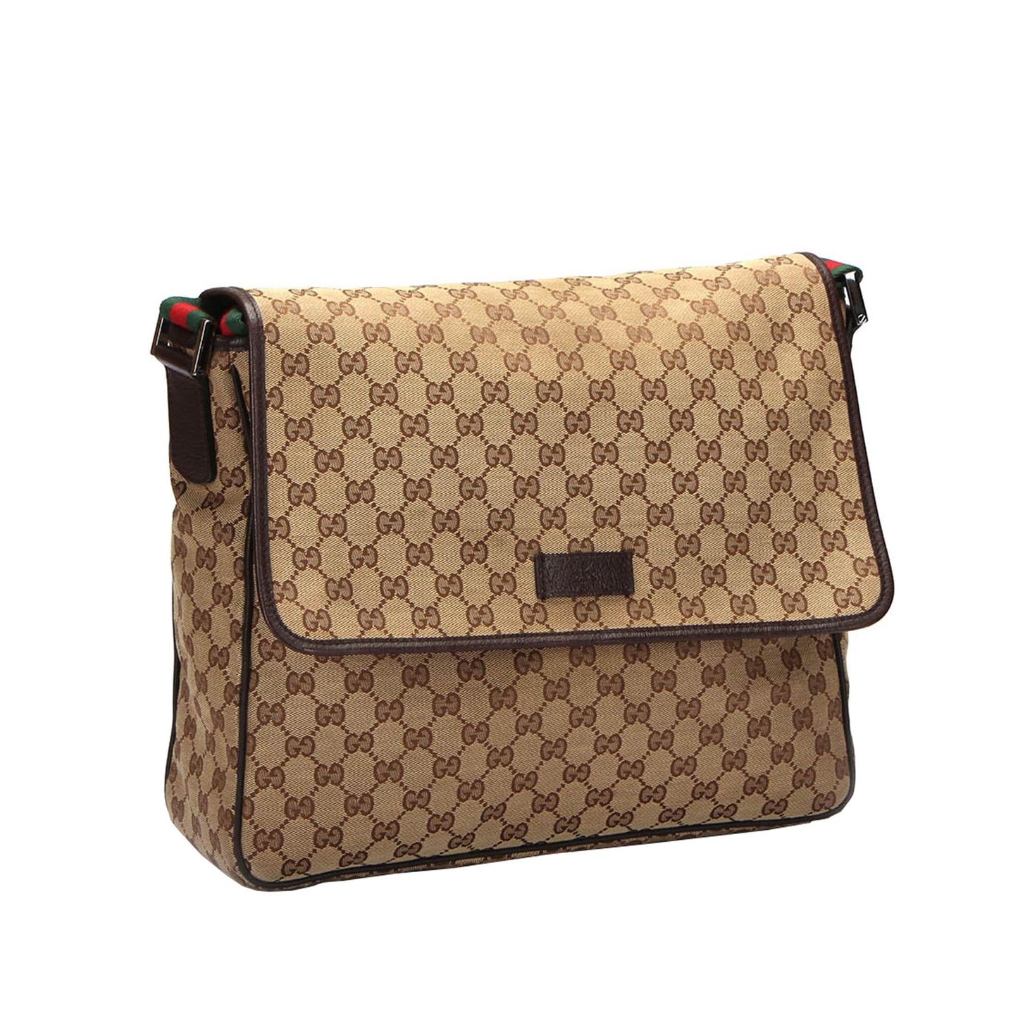 Gucci GG Web Canvas Crossbody Bag