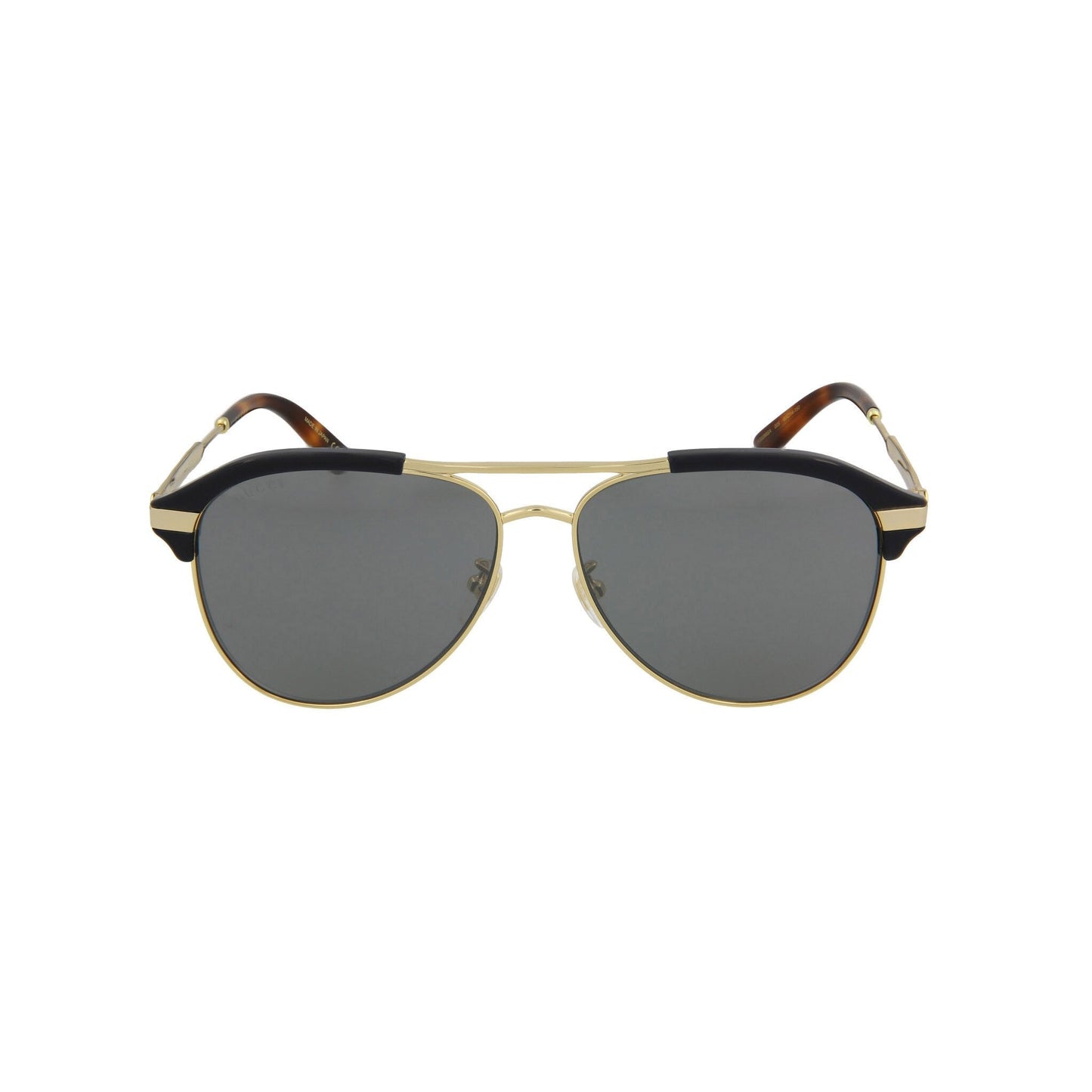 Gucci GG0288SA-005 Men's Blue, Gold & Silver Novelty Sunglasses (S)