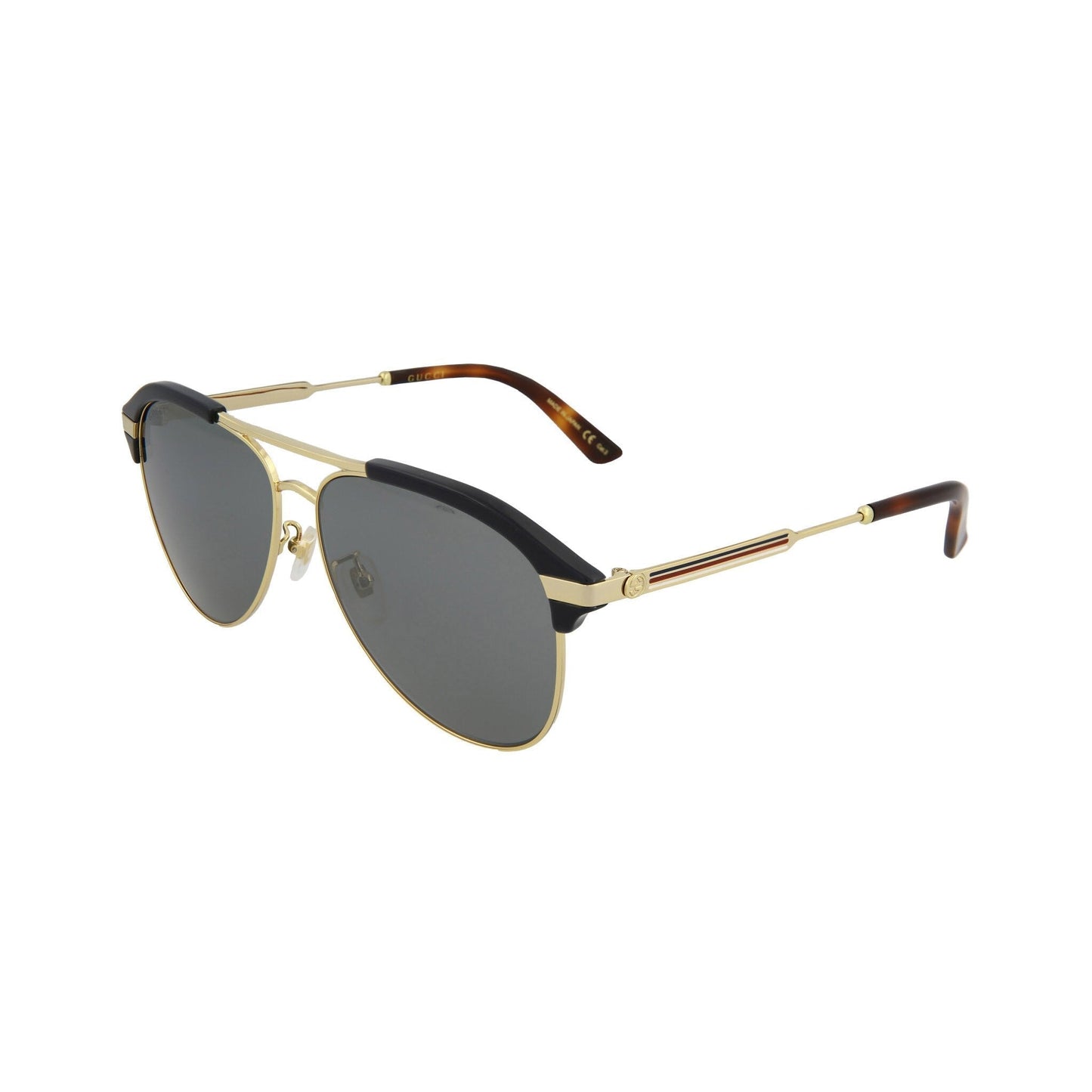 Gucci GG0288SA-005 Men's Blue, Gold & Silver Novelty Sunglasses (S)