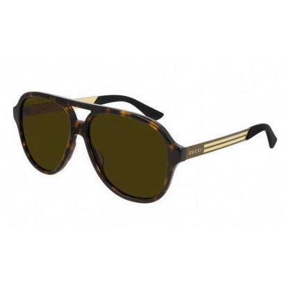 Gucci GG0688S Sunglasses Havana / Brown Polarized (S) Unisex