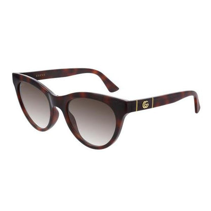 Gucci GG0763S Sunglasses Havana / Brown-AmbrogioShoes