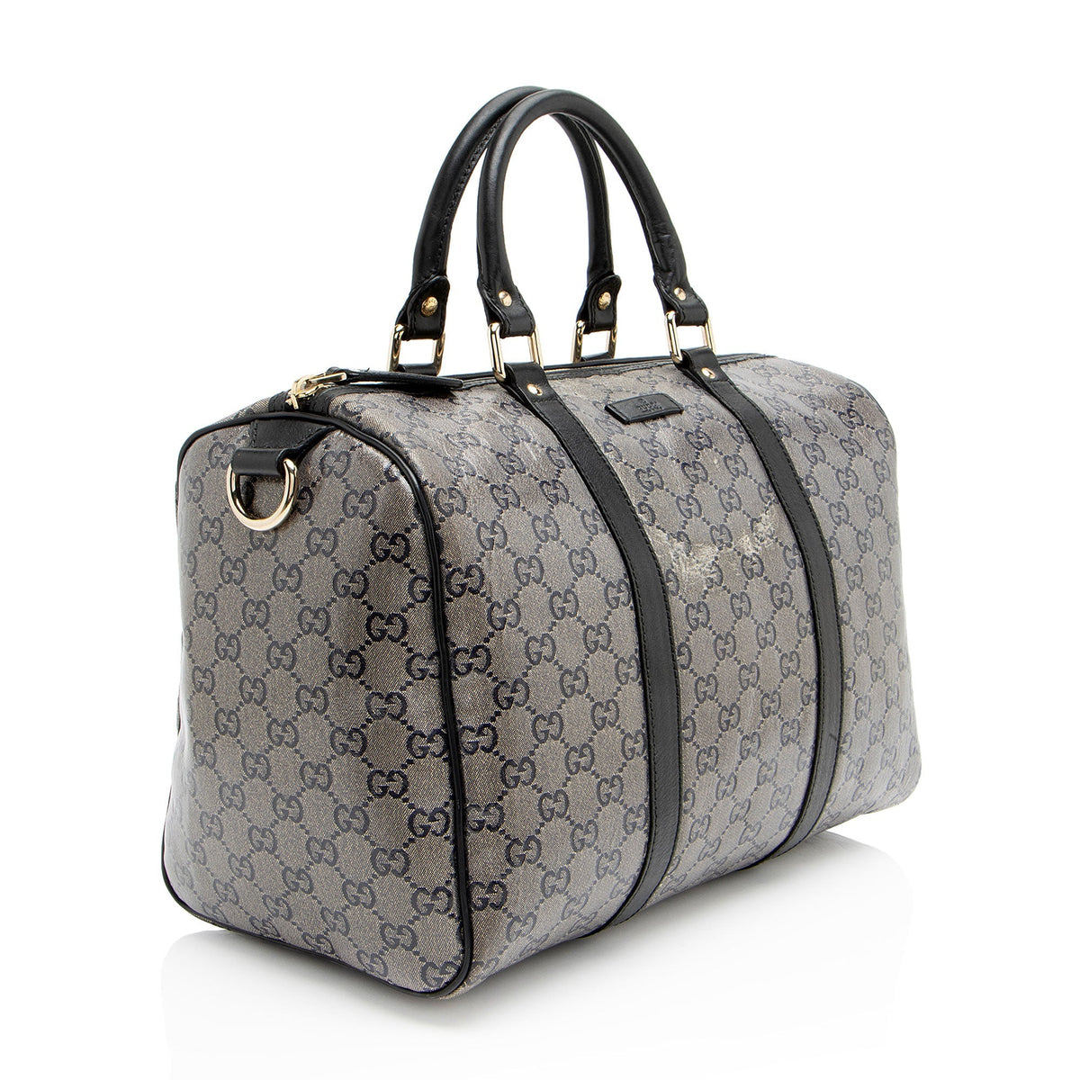 Gucci Glitter GG Supreme Joy Boston Bag
