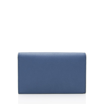 Gucci Grained Calfskin Interlocking G Chain Wallet (SHF-kaCeFG)
