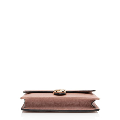 Gucci Leather Interlocking G Chain Wallet (SHF-ynDxvx)