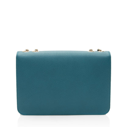 Gucci Grained Calfskin Interlocking G Medium Shoulder Bag