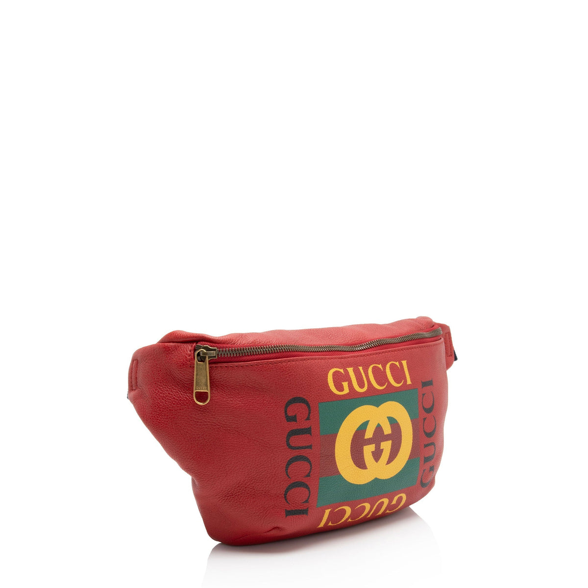 Gucci Leather Logo Large Belt Bag (SHF-zCvF0J)