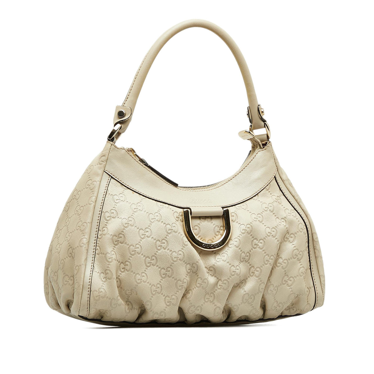 Gucci Guccissima Abbey D-Ring Shoulder Bag (SHG-gmYwbd)