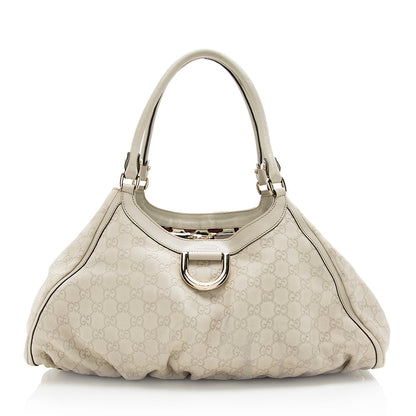 Gucci Guccissima Leather D Ring Large Hobo