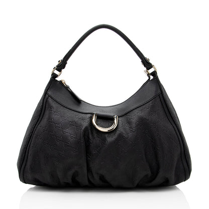 Gucci Guccissima Leather D Ring Hobo