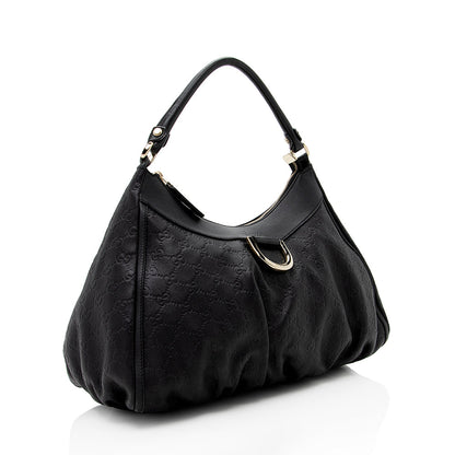 Gucci Guccissima Leather D Ring Hobo