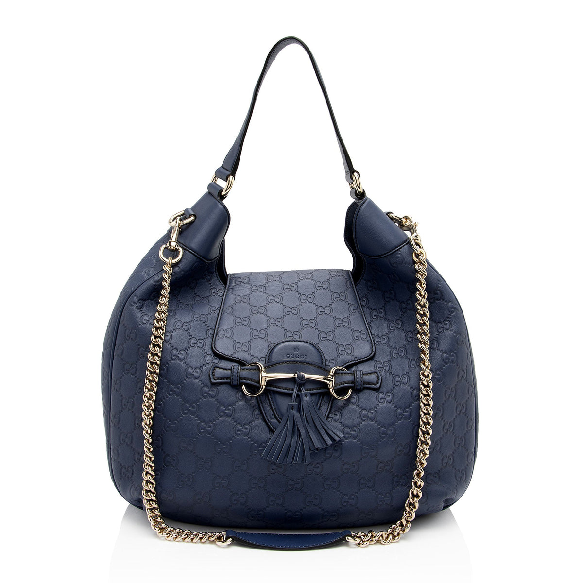 Gucci Guccissima Leather Emily Hobo (SHF-RC02em)