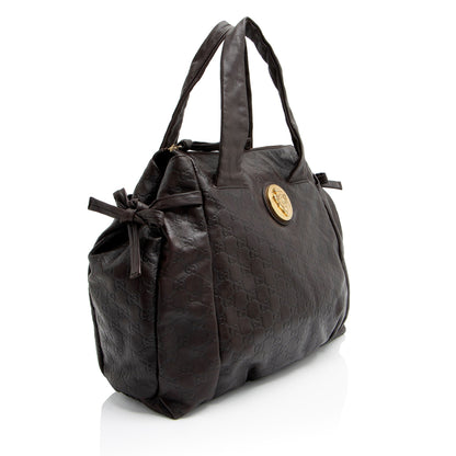 Gucci Guccissima Leather Hysteria Tote (SHF-fEgEGF)