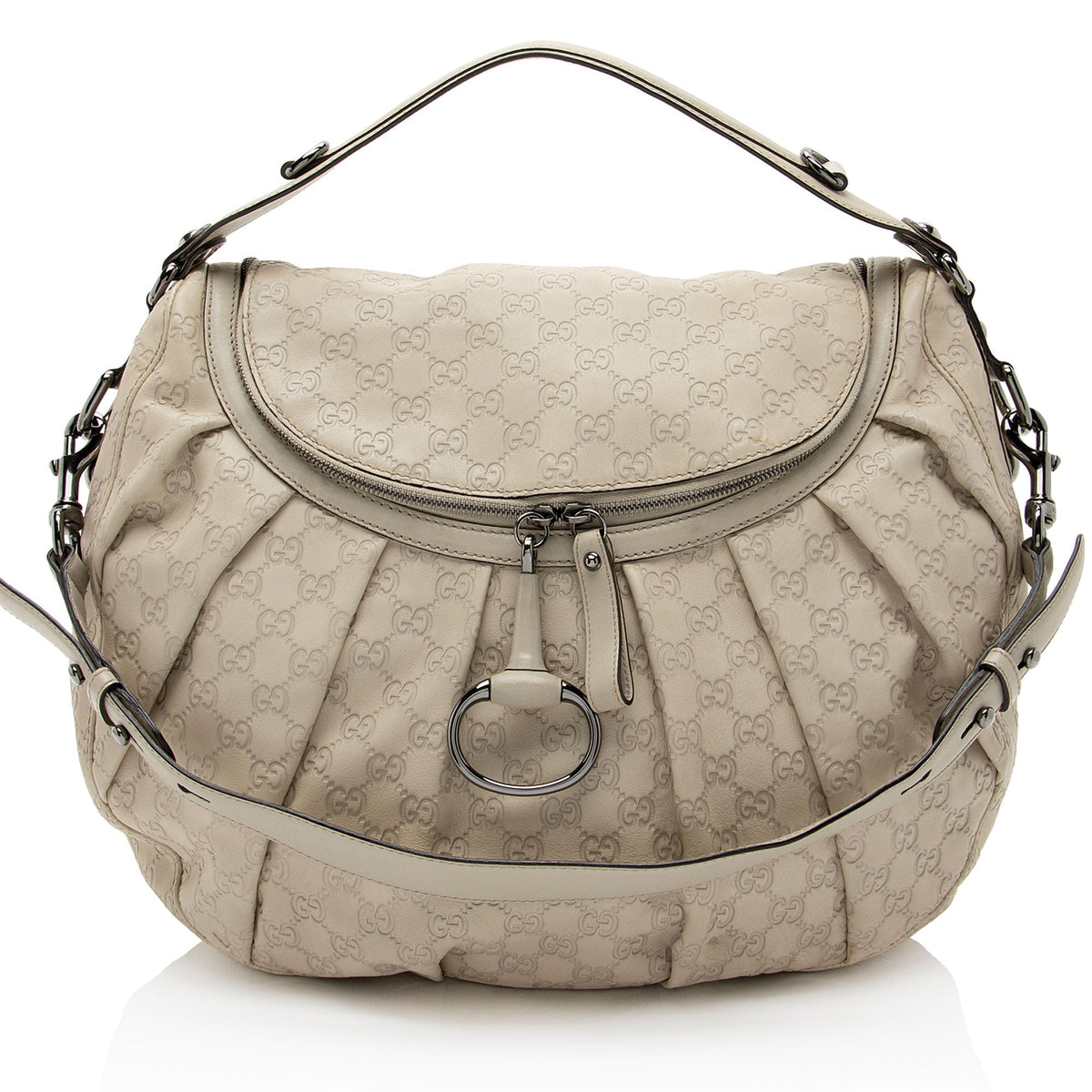 Gucci Guccissima Leather Icon Bit Hobo (SHF-A9nUMD)