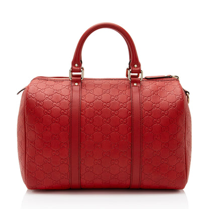 Gucci Guccissima Leather Joy Boston Bag (SHF-NJjppL)