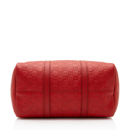 Gucci Guccissima Leather Joy Boston Bag (SHF-NJjppL)