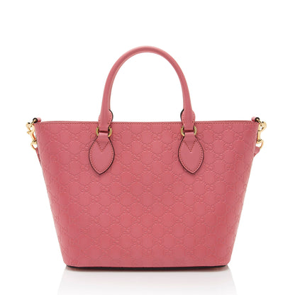 Gucci Guccissima Leather Signature Medium Tote (SHF-CtnUIT)