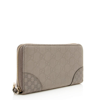 Gucci Guccissima Leather Zip Around Wallet - FINAL SALE