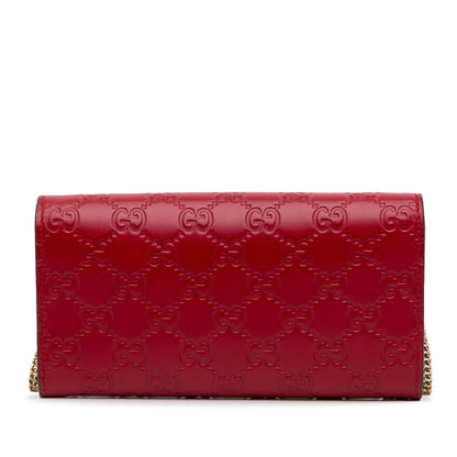 Gucci Guccissima Padlock Wallet On Chain (SHG-xZXtM2)