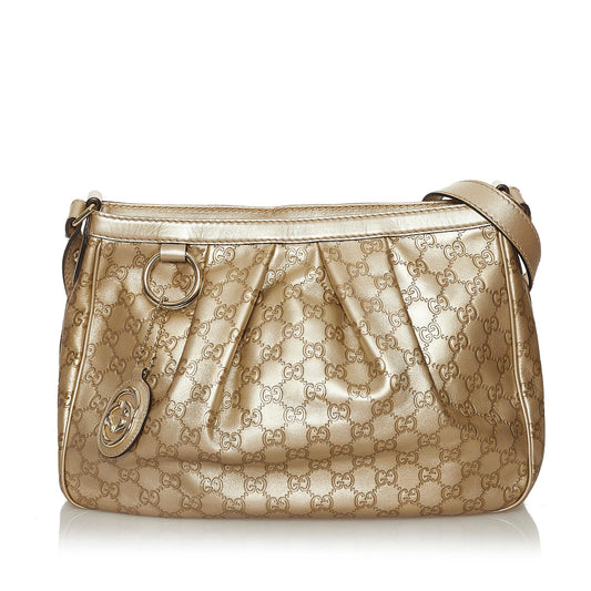 Gucci Guccissima Sukey Crossbody Bag