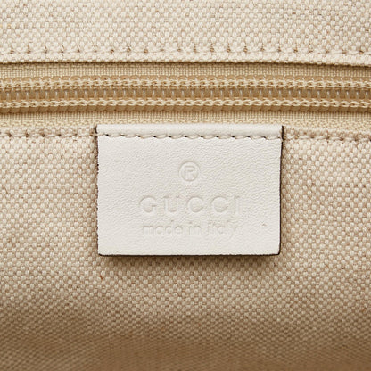 Gucci Heartbeat Canvas Tote Bag