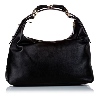 Gucci Horsebit Leather Shoulder Bag