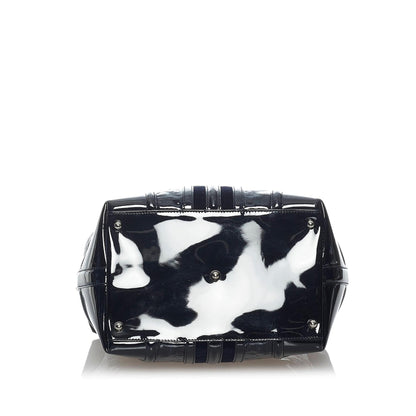 Gucci Horsebit Treasure Patent Leather Handbag (SHG-29752)