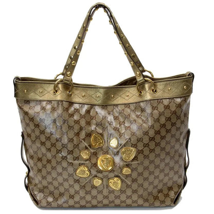 Gucci Hysteria Large Monogram GG Medallion Tote GG-B0916P-0058