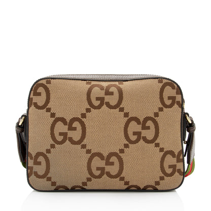 Gucci Jumbo GG Canvas Messenger Bag (SHF-UveRhC)