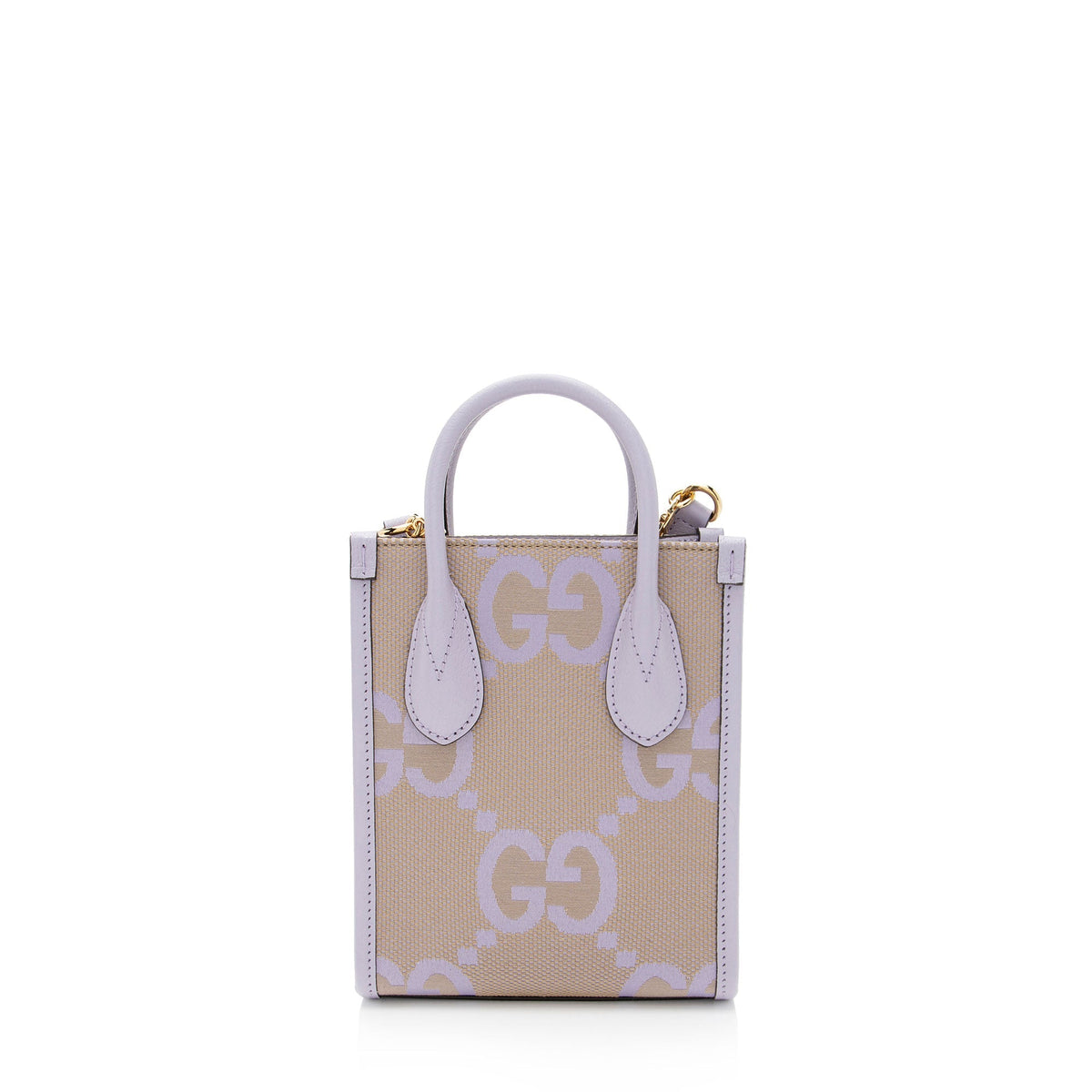 Gucci Jumbo GG Canvas Vertical Mini Tote