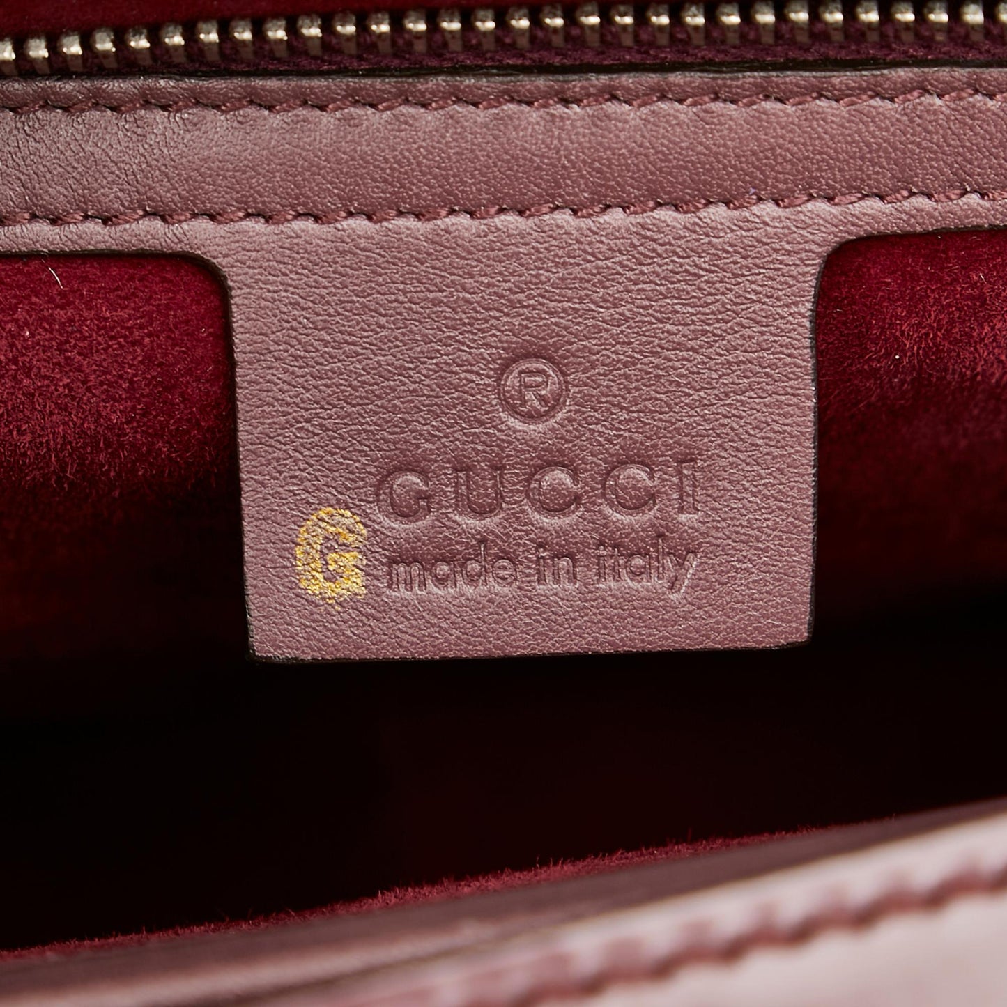 Gucci Lady Lock Leather Handbag