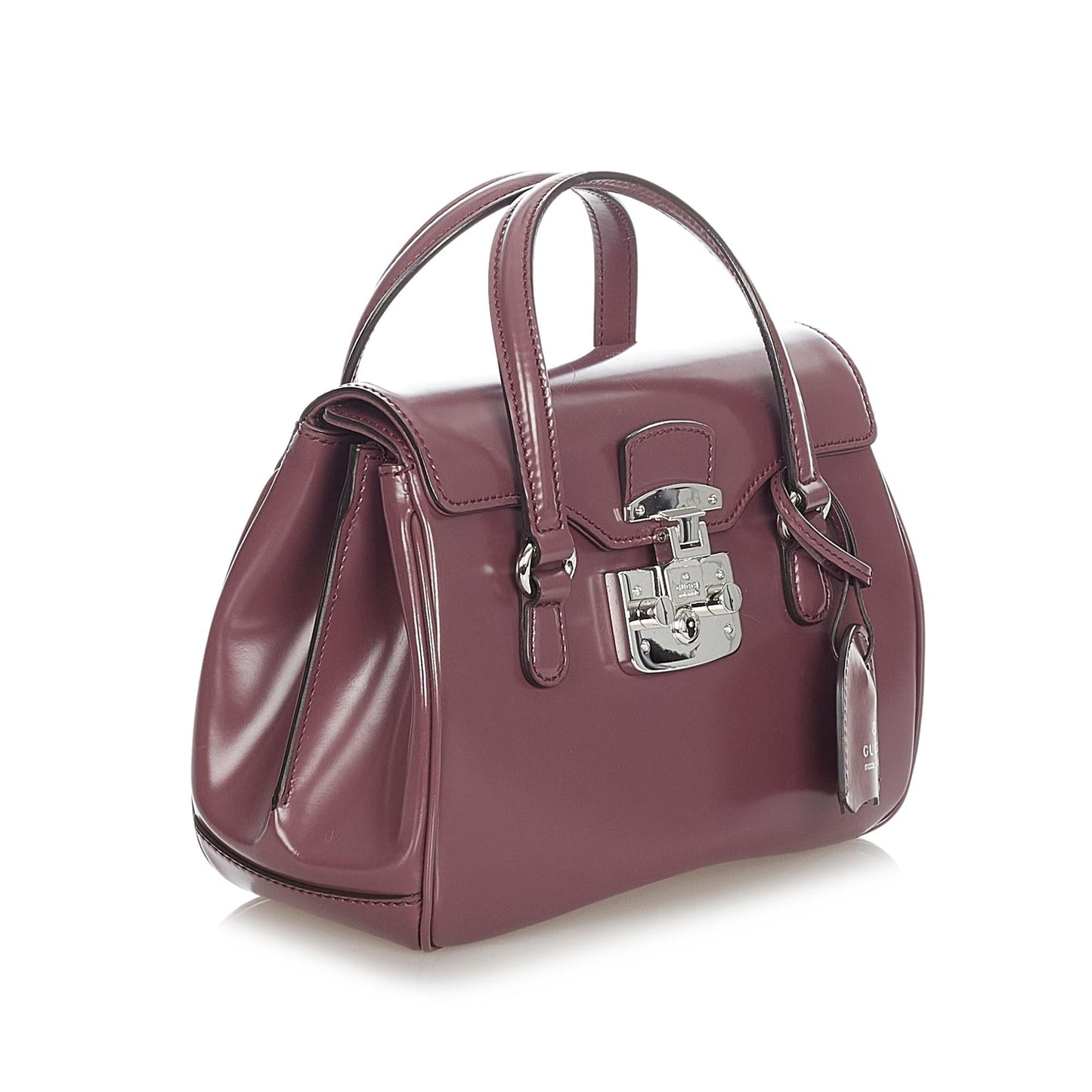 Gucci Lady Lock Leather Handbag